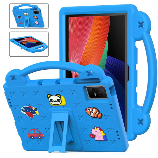 For TCL Tab 11 9466x3 Handle Kickstand Children EVA Shockproof Tablet Case(Sky Blue) - Others by PMC Jewellery | Online Shopping South Africa | PMC Jewellery | Buy Now Pay Later Mobicred