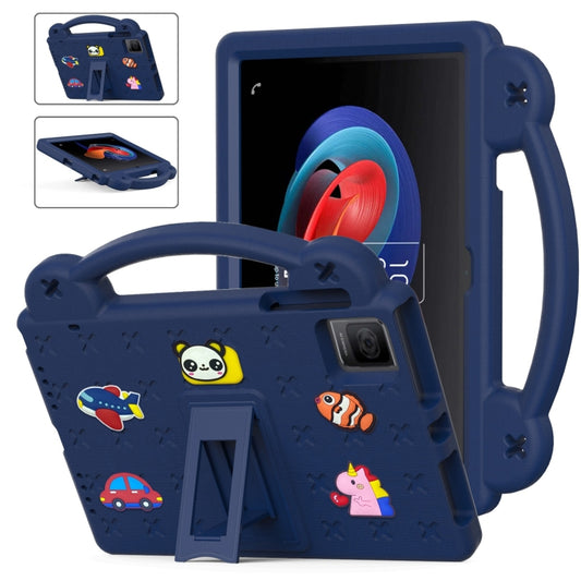 For TCL Tab 10 Gen2 10.36 2023 Handle Kickstand Children EVA Shockproof Tablet Case(Navy Blue) - Others by PMC Jewellery | Online Shopping South Africa | PMC Jewellery | Buy Now Pay Later Mobicred