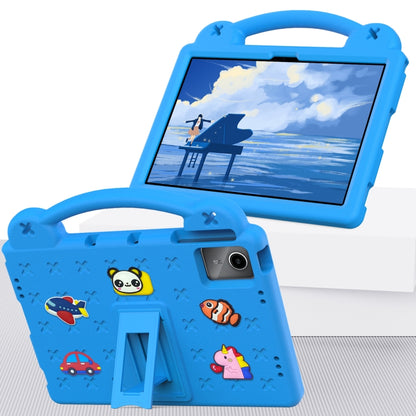 For DOOGEE T30 Pro 11 2023 Handle Kickstand Children EVA Shockproof Tablet Case(Sky Blue) - Others by PMC Jewellery | Online Shopping South Africa | PMC Jewellery | Buy Now Pay Later Mobicred