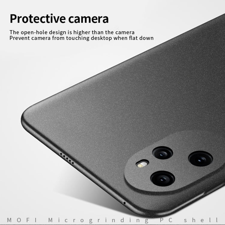 For Honor 100 Pro MOFI Fandun Series Frosted PC Ultra-thin All-inclusive Phone Case(Red) - Honor Cases by MOFI | Online Shopping South Africa | PMC Jewellery