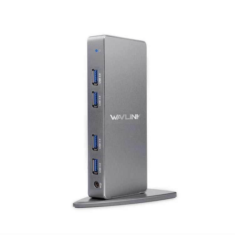 WAVLINK WL-UG69DK7 Laptops Type-C Universal Desktop Docking Station Aluminum Alloy HUB Adapter(US Plug) - free shipping - PMC TechLife - Order now!