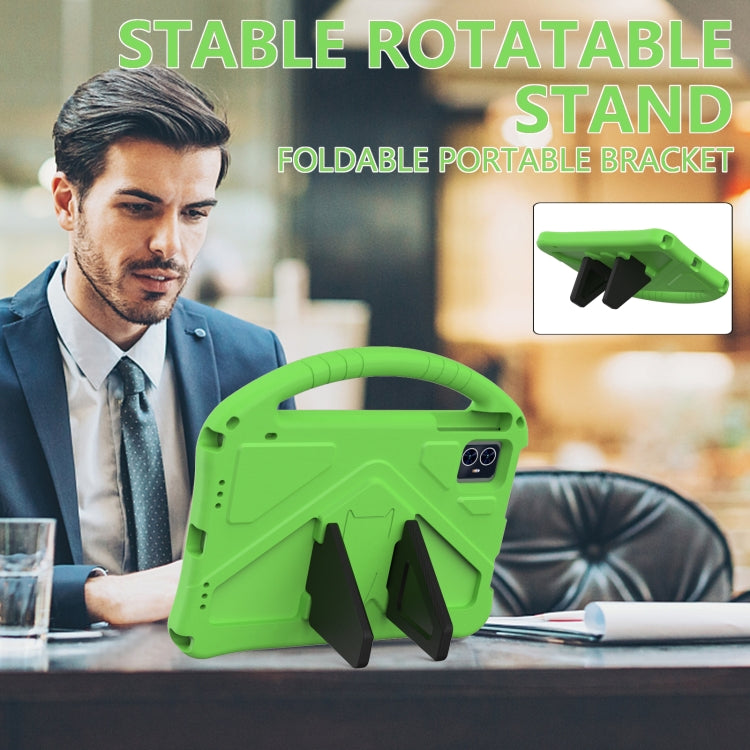 For Teclast M50 HD 10.1 / M50 Pro EVA Shockproof Tablet Case with Holder(Green) - Others by PMC Jewellery | Online Shopping South Africa | PMC Jewellery | Buy Now Pay Later Mobicred