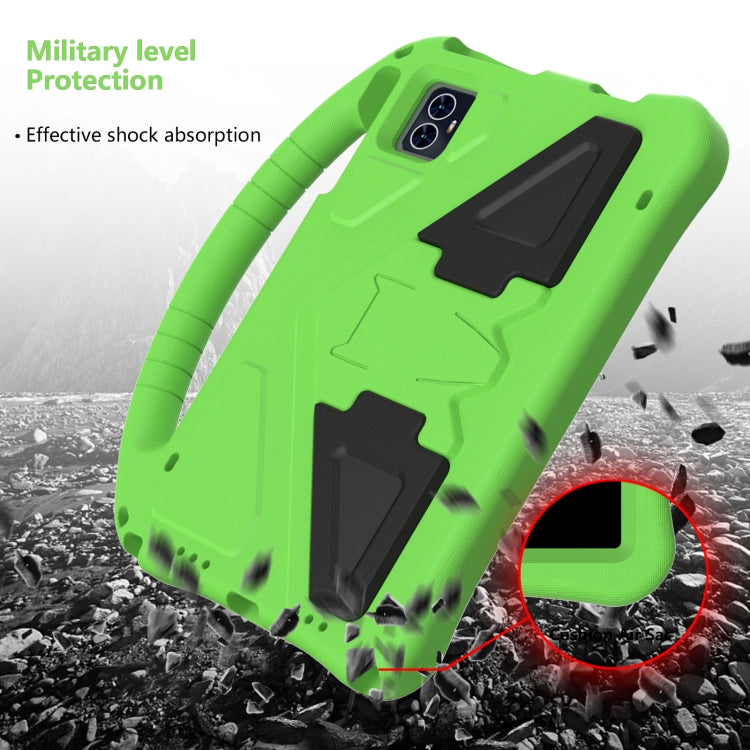 For Blackview Tab 80 10.1 2023 EVA Shockproof Tablet Case with Holder(Green) - Others by PMC TechLife | Online Shopping South Africa | PMC TechLife