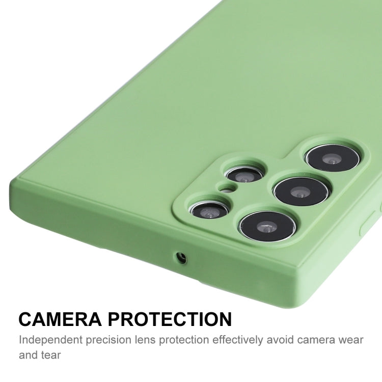 For Samsung Galaxy S25 Ultra 5G ENKAY Liquid Silicone Soft Shockproof Phone Case(Dark Green) - Galaxy S25 Ultra 5G Cases by ENKAY | Online Shopping South Africa | PMC Jewellery | Buy Now Pay Later Mobicred