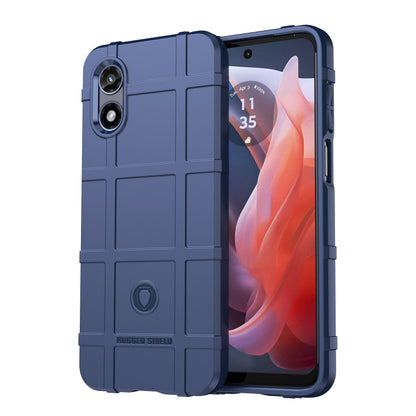 For Motorola Moto G Play 2024 Full Coverage Shockproof TPU Phone Case(Blue) - Motorola Cases by PMC Jewellery | Online Shopping South Africa | PMC Jewellery | Buy Now Pay Later Mobicred