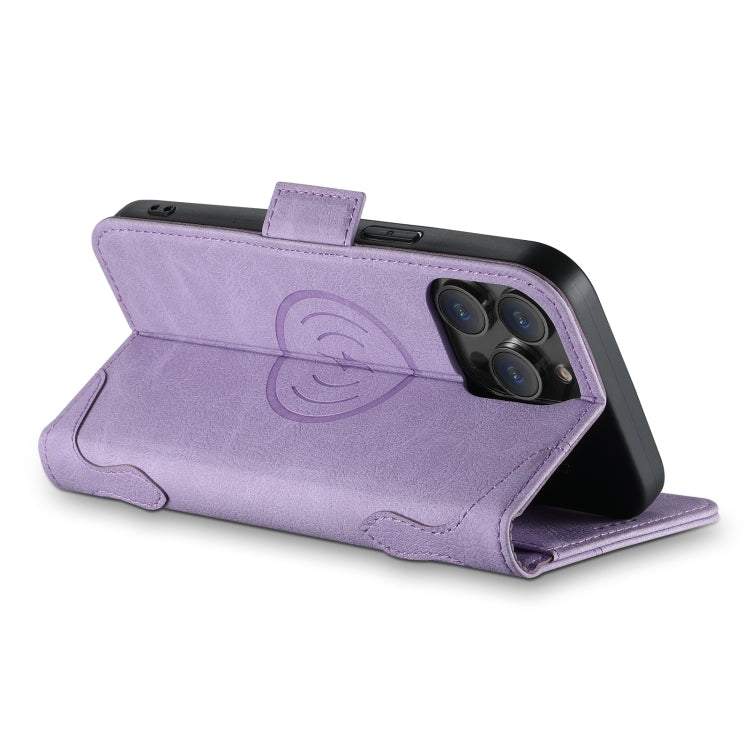 For iPhone 12 Pro Max SUTENI J07 Multifunctional Horizontal Flip Magsafe Leather Phone Case(Purple) - iPhone 12 Pro Max Cases by Suteni | Online Shopping South Africa | PMC Jewellery | Buy Now Pay Later Mobicred