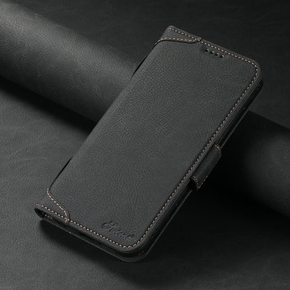 For iPhone 14 Pro Max SUTENI J07 Multifunctional Horizontal Flip Magsafe Leather Phone Case(Black) - iPhone 14 Pro Max Cases by Suteni | Online Shopping South Africa | PMC Jewellery | Buy Now Pay Later Mobicred