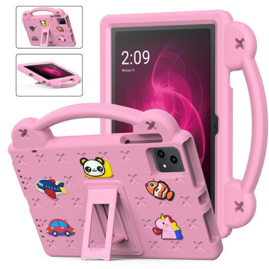 For T-Iobile REVVL Tab 10.36 2023 Handle Kickstand Children EVA Shockproof Tablet Case(Pink) - Others by PMC Jewellery | Online Shopping South Africa | PMC Jewellery | Buy Now Pay Later Mobicred