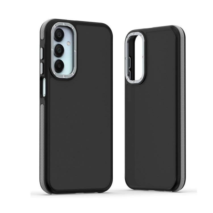 For Samsung Galaxy A35 5G Dual-Color Shockproof TPU Phone Case(Grey) - Galaxy Phone Cases by PMC Jewellery | Online Shopping South Africa | PMC Jewellery