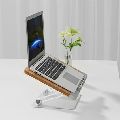 BG-2S Height Adjustable Laptop Holder  ABS + Aluminum Alloy Desktop Book Stand for Reading - Laptop Stand by PMC Jewellery | Online Shopping South Africa | PMC Jewellery | Buy Now Pay Later Mobicred