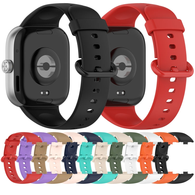 For Xiaomi  Mi Band 8 Pro Solid Color Colorful Buckle Silicone Watch Band(Teal) - Watch Bands by PMC Jewellery | Online Shopping South Africa | PMC Jewellery