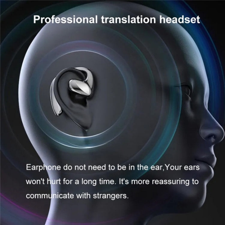 M8 Noise Reduction Smart Voice Translator TWS Bluetooth Headset 144 Languages Translation Earphones(Black) -  by PMC Jewellery | Online Shopping South Africa | PMC Jewellery | Buy Now Pay Later Mobicred