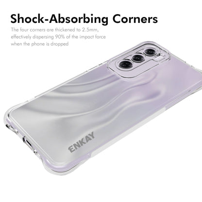 For OPPO Reno12 Pro Global ENKAY Clear TPU Shockproof Anti-slip Phone Case - OPPO Cases by ENKAY | Online Shopping South Africa | PMC Jewellery | Buy Now Pay Later Mobicred