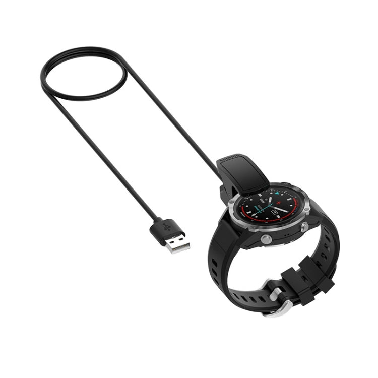 For Garmin Descent G1 Solar letel Smart Watch USB Charging Cable With Data Function(Black) - Charger by PMC Jewellery | Online Shopping South Africa | PMC Jewellery | Buy Now Pay Later Mobicred