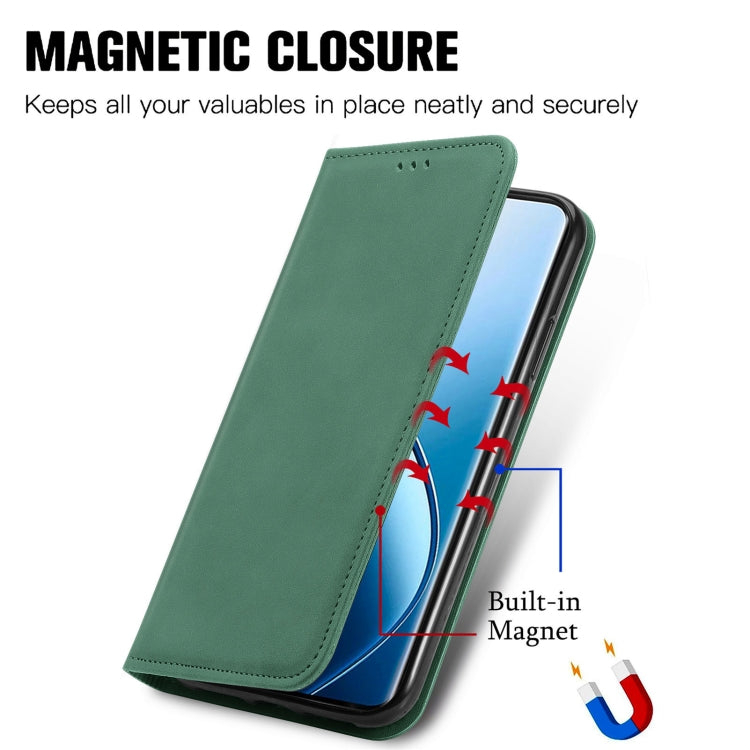 For Honor Magic6 Pro Retro Skin Feel Magnetic Flip Leather Phone Case(Blue) - Honor Cases by PMC Jewellery | Online Shopping South Africa | PMC Jewellery | Buy Now Pay Later Mobicred