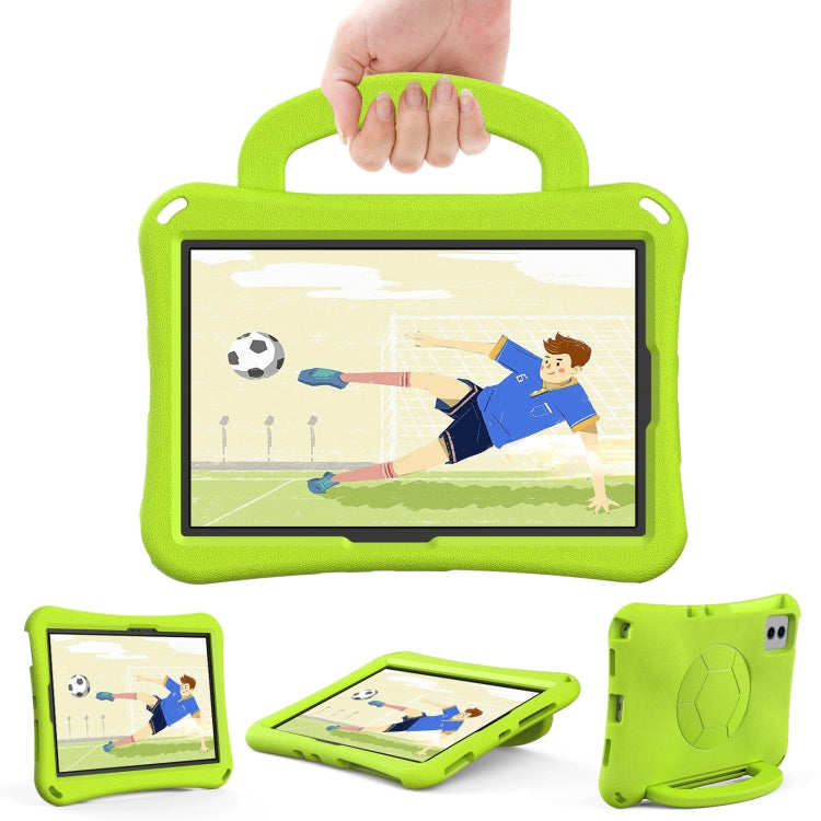 For Lenovo Tab M11 / Xiaoxin Pad 11 2024 Handle Football Shaped EVA Shockproof Tablet Case(Grass Green) - Lenovo by PMC Jewellery | Online Shopping South Africa | PMC Jewellery | Buy Now Pay Later Mobicred