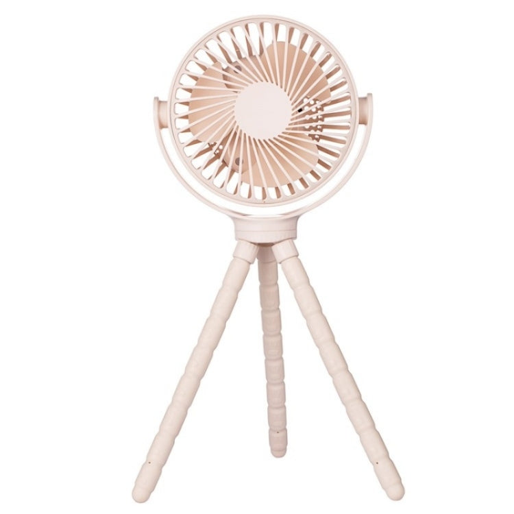 WX1020 Portable Handheld Summer Fan Flexible Octopus Tripod Baby Stroller Desktop Fan(Pink) - Electric Fans by PMC Jewellery | Online Shopping South Africa | PMC Jewellery | Buy Now Pay Later Mobicred