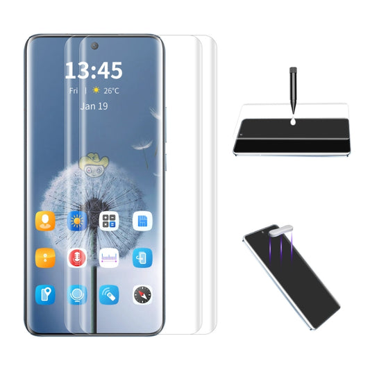 For Huawei Pura 70 Pro / 70 Pro+ / 70 Ultra 2pcs ENKAY Hat-Prince UV Full Glue Tempered Glass Film - Huawei Tempered Glass by ENKAY | Online Shopping South Africa | PMC Jewellery | Buy Now Pay Later Mobicred