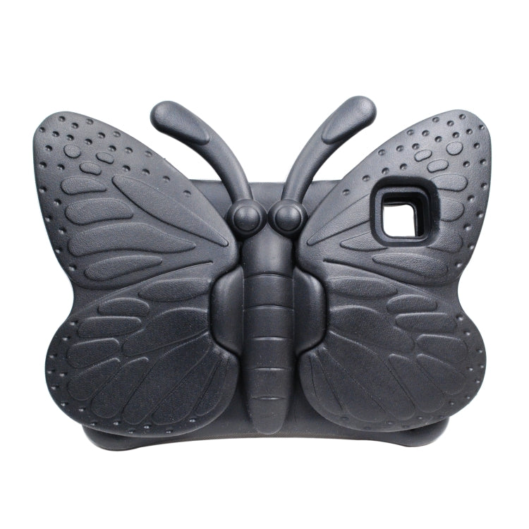 For iPad Air 11 2025 / 2024 Butterfly Bracket Kids EVA Shockproof Tablet Case(Black) - iPad Air 11 2025 / 2024 Cases by PMC Jewellery | Online Shopping South Africa | PMC Jewellery | Buy Now Pay Later Mobicred