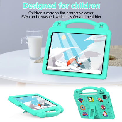 For iPad Air 11 2024 Handle Kickstand Children EVA Shockproof Tablet Case(Mint Green) - iPad Air 11 2024 Cases by PMC Jewellery | Online Shopping South Africa | PMC Jewellery | Buy Now Pay Later Mobicred