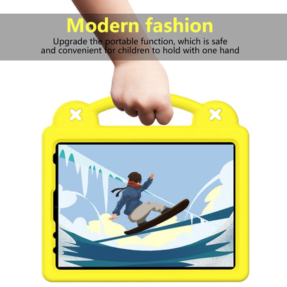 For  iPad Pro 11 2024 Handle Kickstand Children EVA Shockproof Tablet Case(Yellow) - iPad Pro 11 2024 Cases by PMC Jewellery | Online Shopping South Africa | PMC Jewellery | Buy Now Pay Later Mobicred