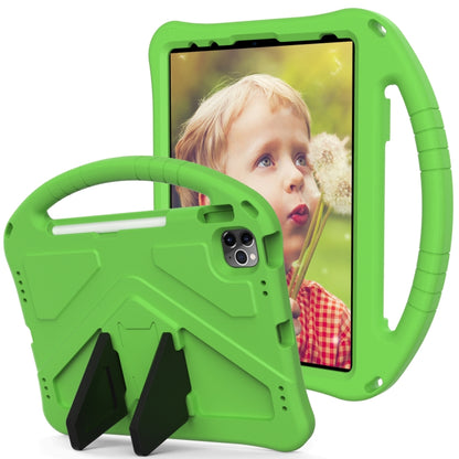 For iPad Air 11 2024 EVA Shockproof Tablet Case with Holder(Green) - iPad Air 11 2024 Cases by PMC Jewellery | Online Shopping South Africa | PMC Jewellery | Buy Now Pay Later Mobicred