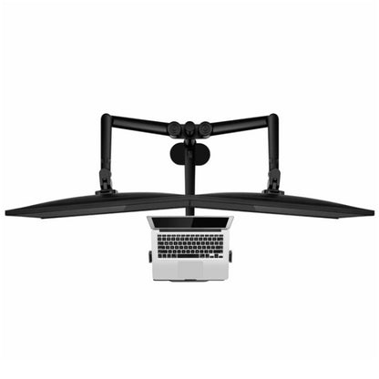 OL-10T Clip-on Desktop Stand Dual Computer Monitor Riser Bracket Laptop Holder - Laptop Stand by PMC Jewellery | Online Shopping South Africa | PMC Jewellery | Buy Now Pay Later Mobicred