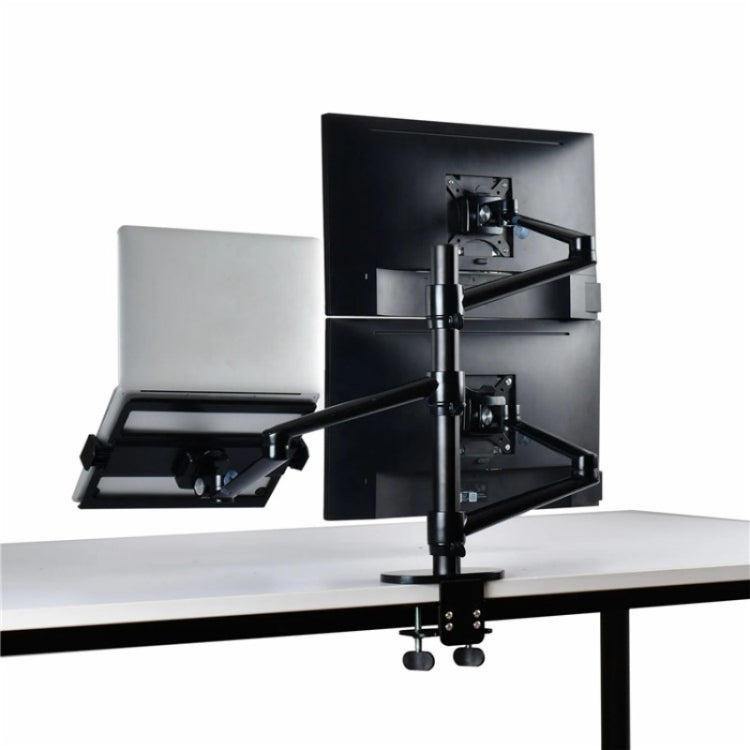 OL-10T Clip-on Desktop Stand Dual Computer Monitor Riser Bracket Laptop Holder - Laptop Stand by PMC Jewellery | Online Shopping South Africa | PMC Jewellery | Buy Now Pay Later Mobicred