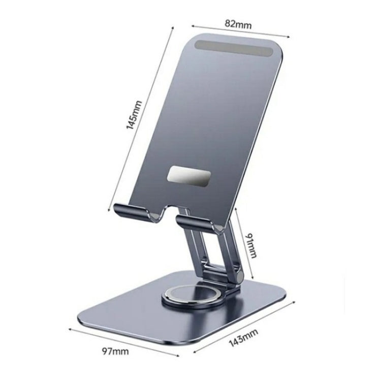 JMARY MK-61 Rotatable Cellphone Tablet Holder Aluminum Alloy Desktop Phone Stand - Stand by Jmary | Online Shopping South Africa | PMC Jewellery | Buy Now Pay Later Mobicred