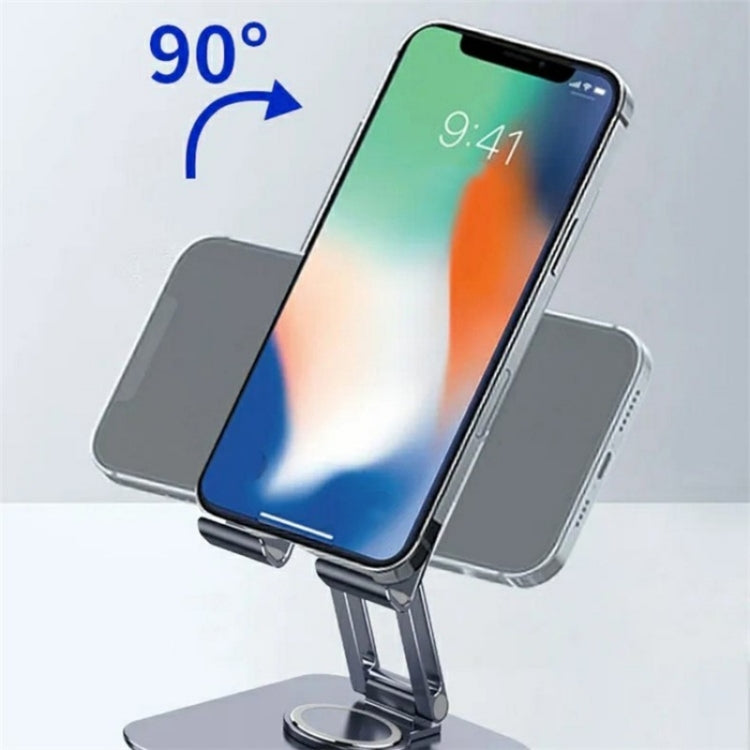 JMARY MK-61 Rotatable Cellphone Tablet Holder Aluminum Alloy Desktop Phone Stand - Stand by Jmary | Online Shopping South Africa | PMC Jewellery | Buy Now Pay Later Mobicred