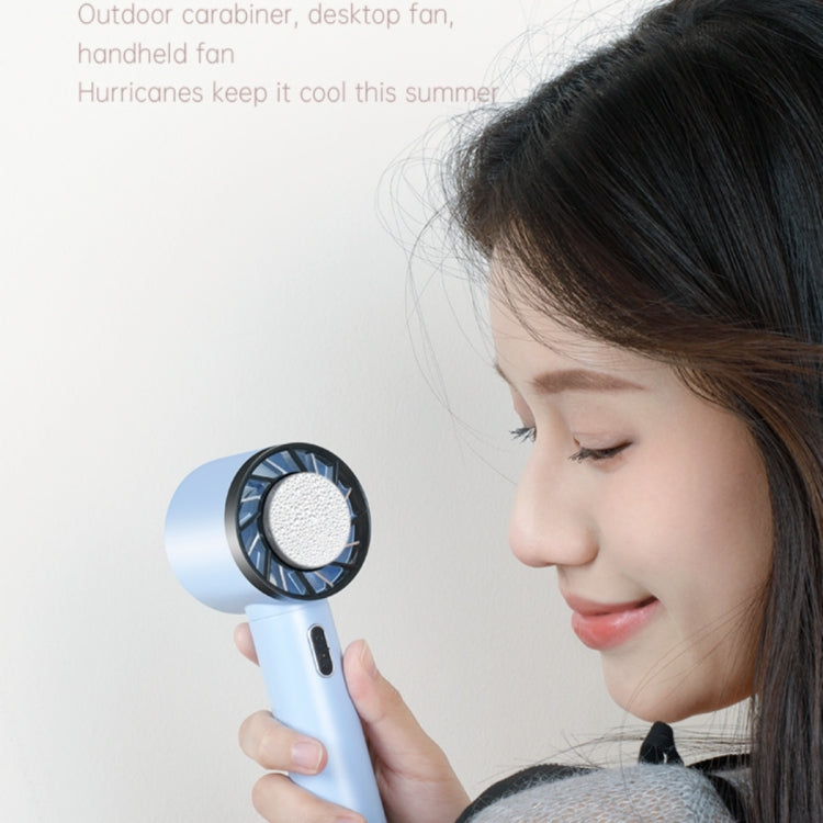 WX-625 Cold Compress Function Portable Mini Summer Fan Handheld Cooling Fan(Baby Blue) - Electric Fans by PMC TechLife | Online Shopping South Africa | PMC TechLife | Buy Now Pay Later Mobicred