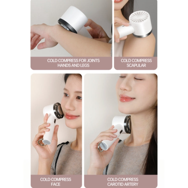WX-625 Cold Compress Function Portable Mini Summer Fan Handheld Cooling Fan(Baby Blue) - Electric Fans by PMC TechLife | Online Shopping South Africa | PMC TechLife | Buy Now Pay Later Mobicred