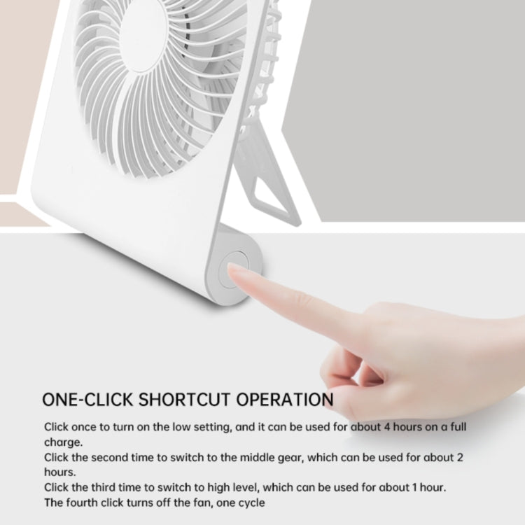 AR-13 Home Office Hanging Fan  Summer Cooler Silent Operation Desktop Fan(White) - Electric Fans by PMC Jewellery | Online Shopping South Africa | PMC Jewellery | Buy Now Pay Later Mobicred