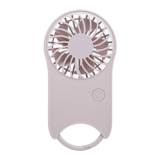 F12 3 Wind Speed Outdoor Summer Cooling Fan Hanging Buckle Mini Handheld Fan(Pink) - Electric Fans by PMC Jewellery | Online Shopping South Africa | PMC Jewellery | Buy Now Pay Later Mobicred