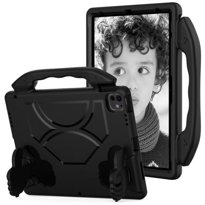 For iPad Pro 13 2024 Children EVA Shockproof Tablet Case with Thumb Bracket(Black) - iPad Pro 13 2024 Cases by PMC Jewellery | Online Shopping South Africa | PMC Jewellery | Buy Now Pay Later Mobicred