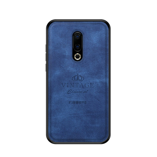 PINWUYO Shockproof Waterproof Full Coverage PC + TPU + Skin Protective Case for Meizu 16 Plus(Blue) - Meizu by PINWUYO | Online Shopping South Africa | PMC Jewellery | Buy Now Pay Later Mobicred