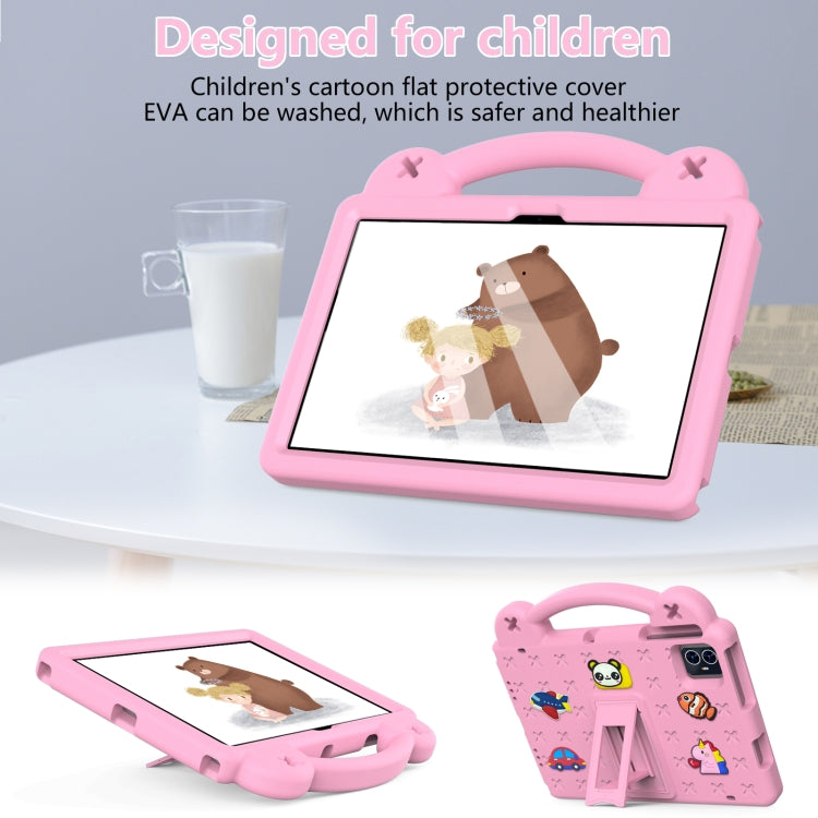 For Blackview Tab 80 10.1 2023 Handle Kickstand Children EVA Shockproof Tablet Case(Pink) - Others by PMC Jewellery | Online Shopping South Africa | PMC Jewellery | Buy Now Pay Later Mobicred