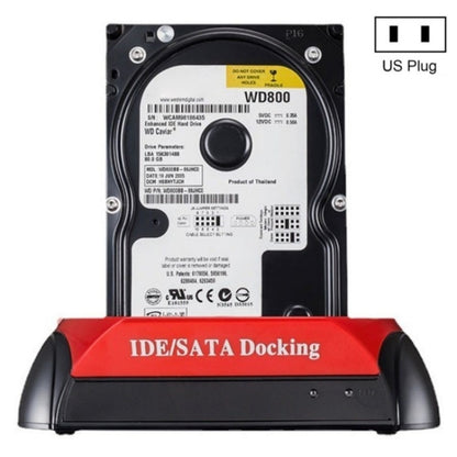 575D USB Hard Disk Holder Laptop Mobile Hard Disk Box 2.5 / 3.5inch SATA IDE HDD Base, Plug:US Plug - HDD Enclosure by PMC Jewellery | Online Shopping South Africa | PMC Jewellery | Buy Now Pay Later Mobicred