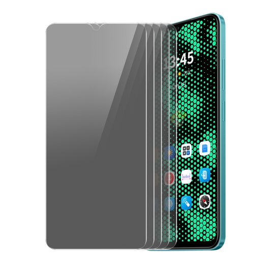 For Tecno Spark Go 2023 5pcs ENKAY Hat-Prince 28 Degree Anti-peeping Privacy Tempered Glass Film - Others by ENKAY | Online Shopping South Africa | PMC Jewellery | Buy Now Pay Later Mobicred