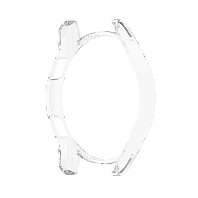 For Samsung Galaxy Watch FE 40mm Half Pack Hollow PC Watch Protective Case(Transparent) - Watch Cases by PMC Jewellery | Online Shopping South Africa | PMC Jewellery | Buy Now Pay Later Mobicred