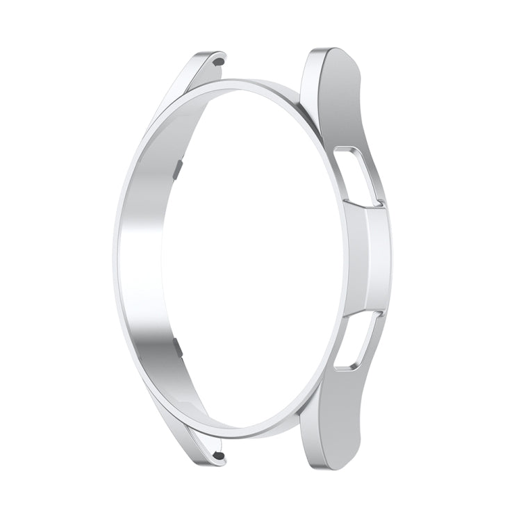 For Samsung Galaxy Watch FE 40mm Half Pack Hollow PC Watch Protective Case(Silver) - Watch Cases by PMC TechLife | Online Shopping South Africa | PMC TechLife | Buy Now Pay Later Mobicred
