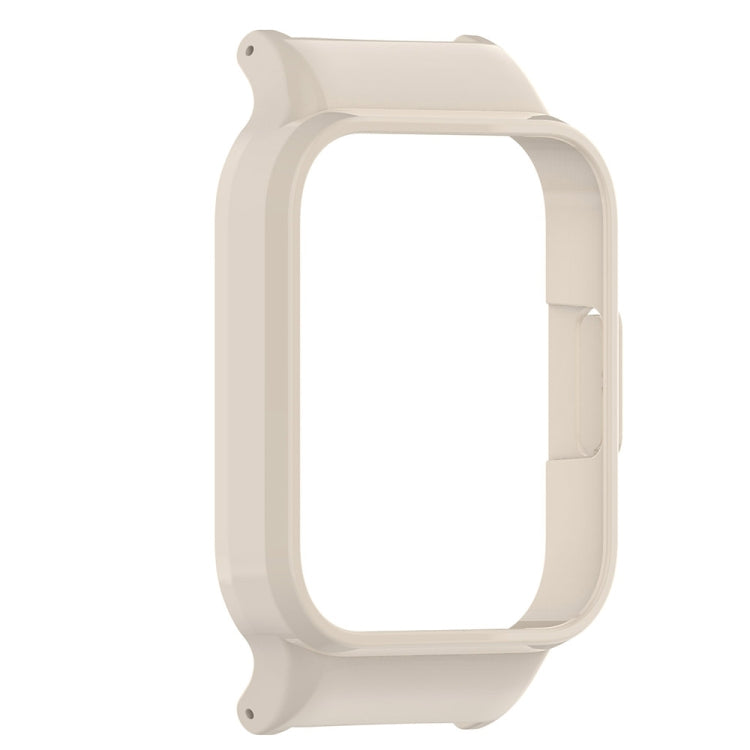 For Redmi Watch 4 Half Pack PC Watch Protective Case(Creamy White) - Watch Cases by PMC TechLife | Online Shopping South Africa | PMC TechLife | Buy Now Pay Later Mobicred