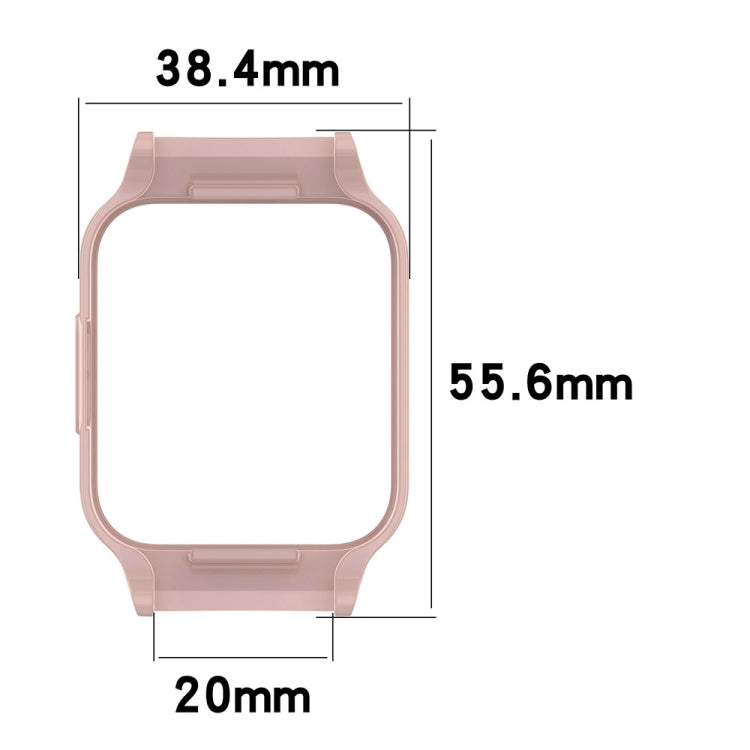 For Redmi Watch 4 Half Pack PC Watch Protective Case(Black) - Watch Cases by PMC TechLife | Online Shopping South Africa | PMC TechLife | Buy Now Pay Later Mobicred