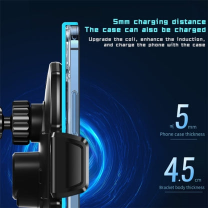 SD11 Car Mount Air Vent Phone Holder 15W Fast Charging Car Wireless Charger - Car Charger by PMC Jewellery | Online Shopping South Africa | PMC Jewellery | Buy Now Pay Later Mobicred