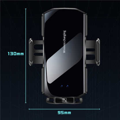 SD11 Car Mount Air Vent Phone Holder 15W Fast Charging Car Wireless Charger - Car Charger by PMC Jewellery | Online Shopping South Africa | PMC Jewellery | Buy Now Pay Later Mobicred