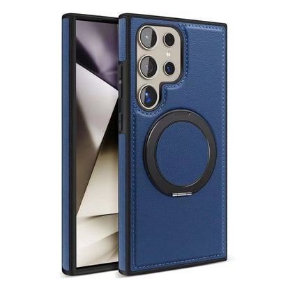 For Samsung Galaxy S24 Ultra 5G Yashi 360 Degree Rotating MagSafe Bracket Phone Case(Blue) - Galaxy S24 Ultra 5G Cases by PMC Jewellery | Online Shopping South Africa | PMC Jewellery | Buy Now Pay Later Mobicred