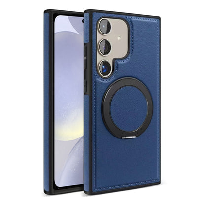 For Samsung Galaxy S24 5G Yashi 360 Degree Rotating MagSafe Bracket Phone Case(Blue) - Galaxy S24 5G Cases by PMC Jewellery | Online Shopping South Africa | PMC Jewellery | Buy Now Pay Later Mobicred