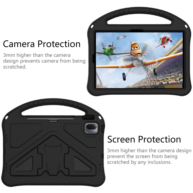 For Huawei Matepad SE 11 2024 EVA Shockproof Tablet Case with Holder(Black) - Huawei by PMC Jewellery | Online Shopping South Africa | PMC Jewellery | Buy Now Pay Later Mobicred