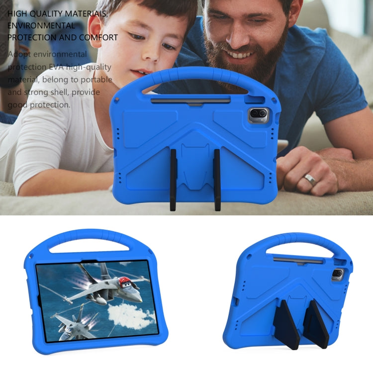 For Huawei Matepad SE 11 2024 EVA Shockproof Tablet Case with Holder(Blue) - Huawei by PMC Jewellery | Online Shopping South Africa | PMC Jewellery | Buy Now Pay Later Mobicred