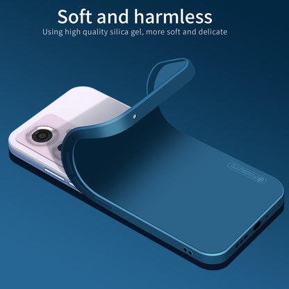 For OPPO Reno11 F PINWUYO Sense Series Liquid Silicone TPU Phone Case(Blue) - OPPO Cases by PINWUYO | Online Shopping South Africa | PMC Jewellery | Buy Now Pay Later Mobicred